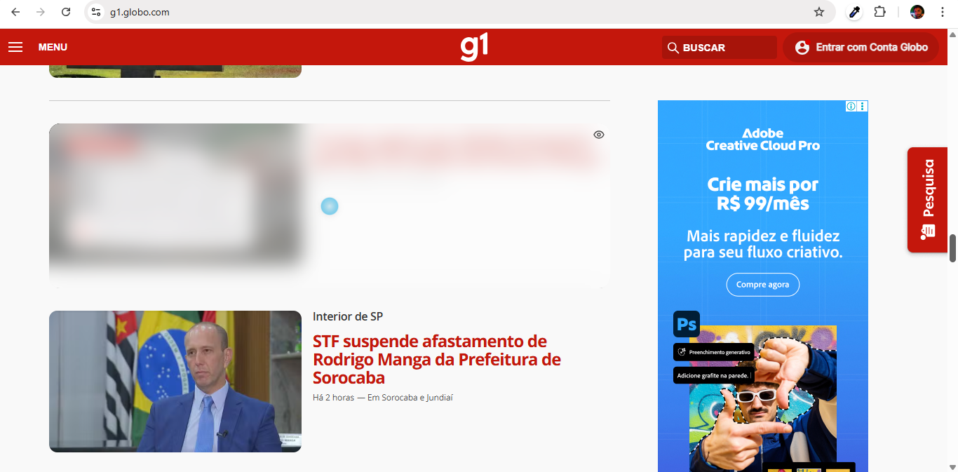 G1 with general protection enabled